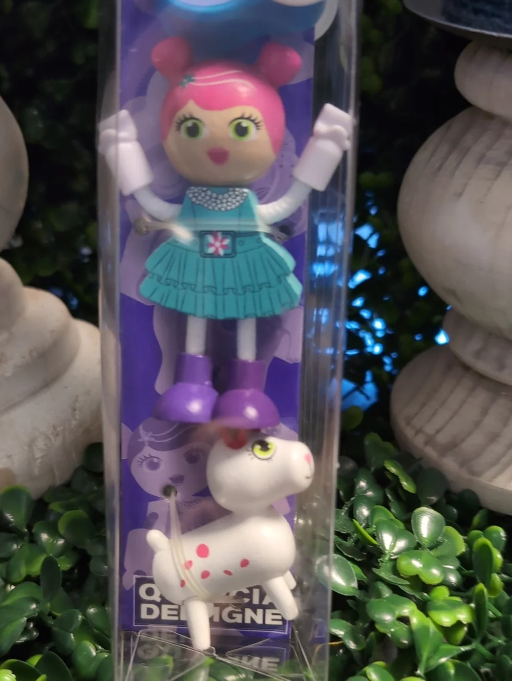2x J'adore Princess Julie Nature Wood Sets - Unicorn- Carriage-puppy- Princess